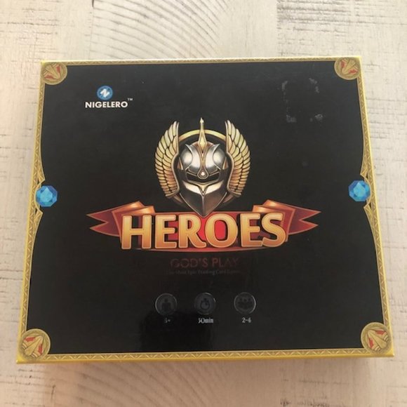 Nigelero Heroes God's Play Tabletop Game (NIB) - Picture 1 of 9